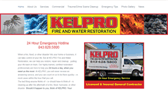 Desktop Screenshot of kelprorestoration.com